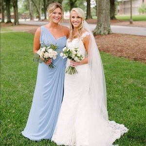 Blue Bridesmaid Dress